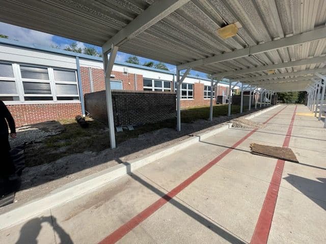 Gallery photos for Immaculate Gravel Installation at School Walkway: Image #2