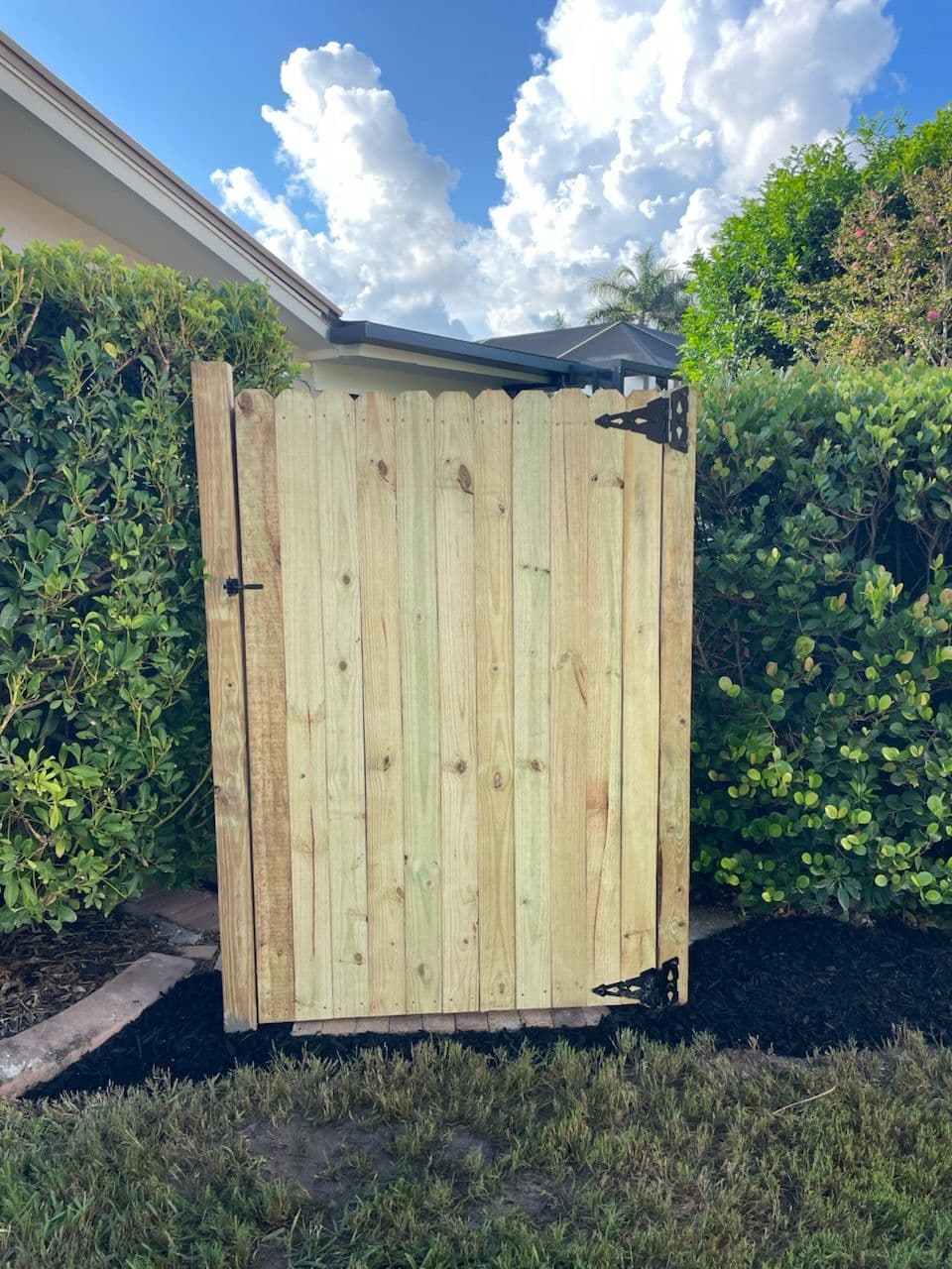 Project Custom Wooden Gate Installation in Fort Myers image